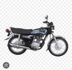 HONDA 125 BLACK