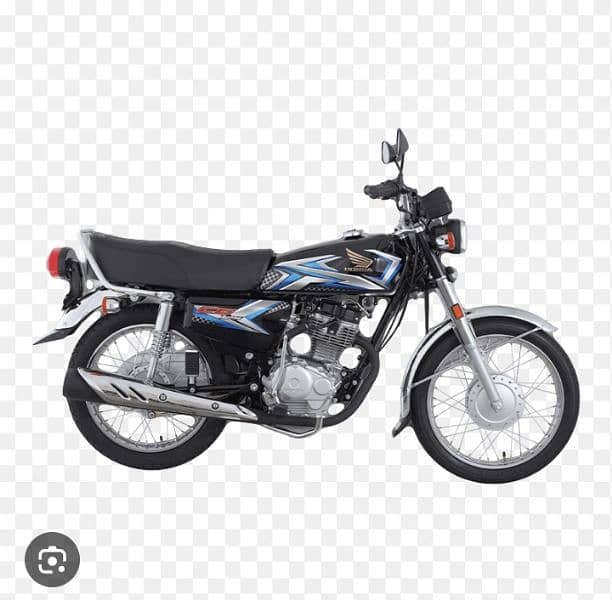 HONDA 125 BLACK 0