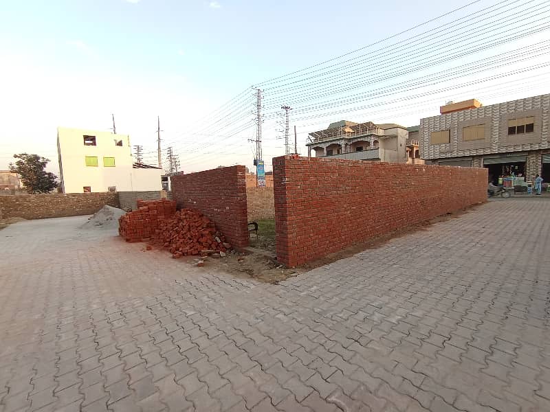 6.5 Marla Commercial plot available for sale Opposite Pak Fan University Road , City Gujrat 13