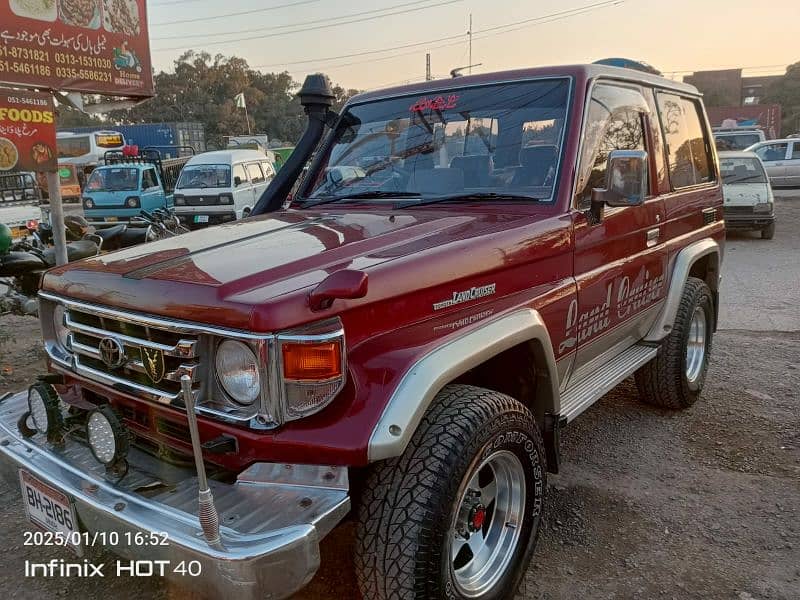 Toyota Land Cruiser RKR Jeep in 1PZ engine 5