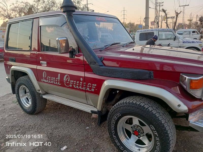 Toyota Land Cruiser RKR Jeep in 1PZ engine 6