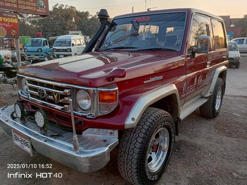 Toyota Land Cruiser RKR Jeep in 1PZ engine 9