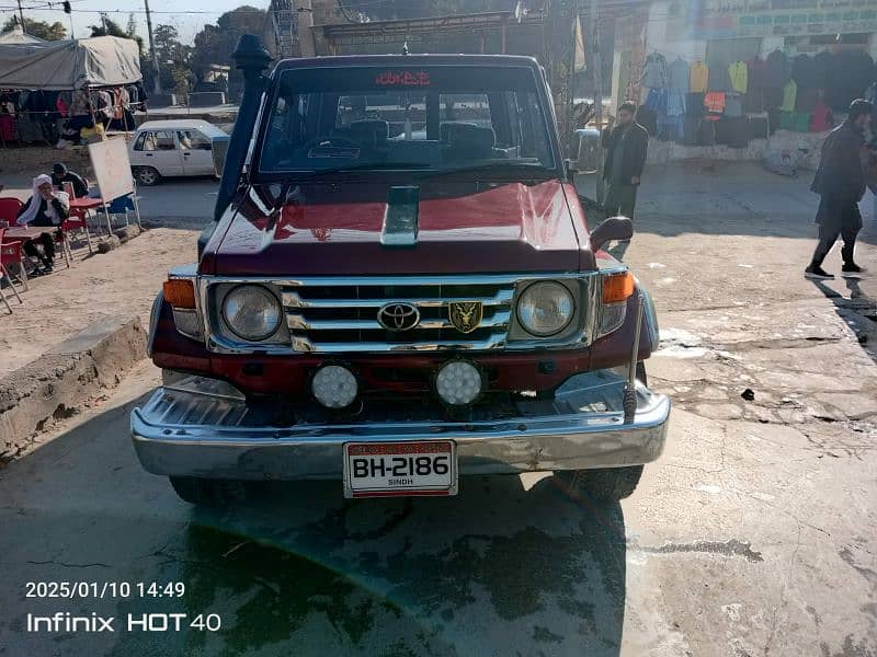 Toyota Land Cruiser RKR Jeep in 1PZ engine 10