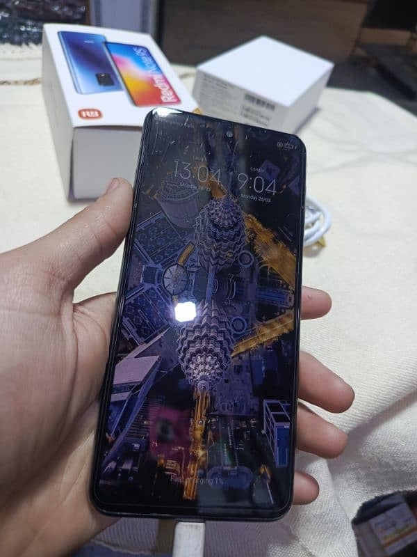 redmi note 9s 6+2/128 full box 5