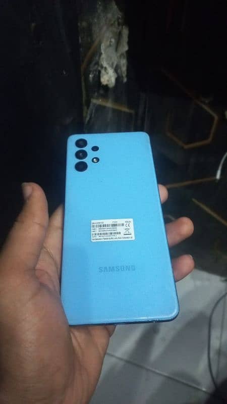 samsung A32 finger ok with box and charger pta approved 0