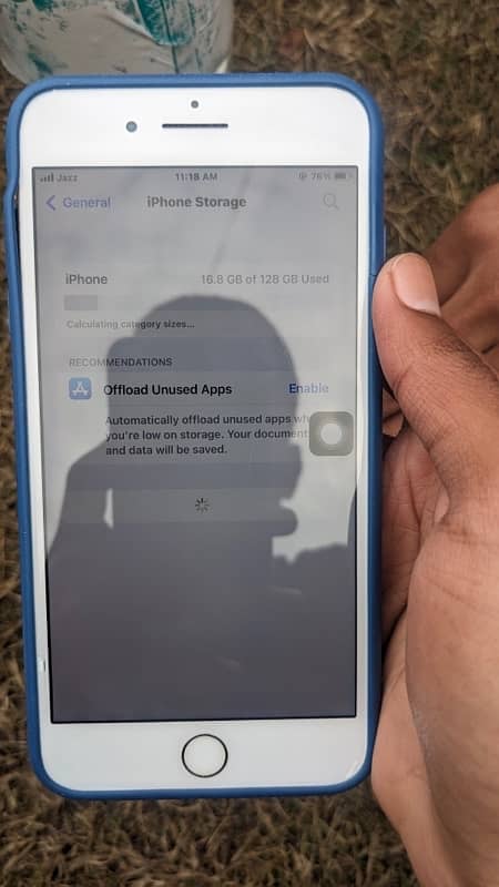 I phone 7 plus (128gb) official pta approved only battery change 6