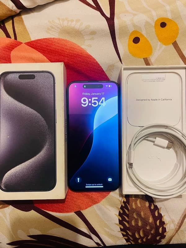 iphone 15 pro 128gb jv exchange possible 0