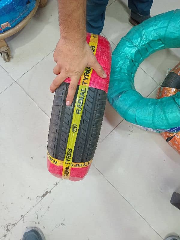 new imported and used tyres Rims fitting balancing free 4