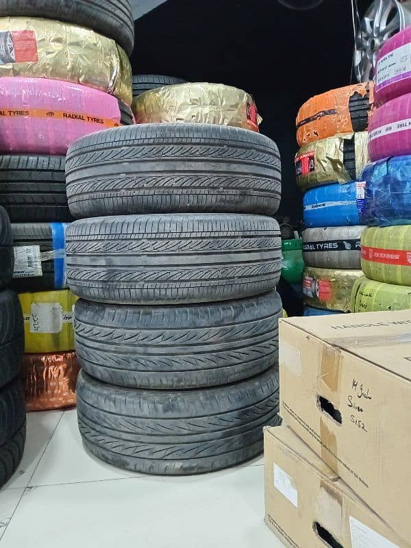 new imported and used tyres Rims fitting balancing free 6