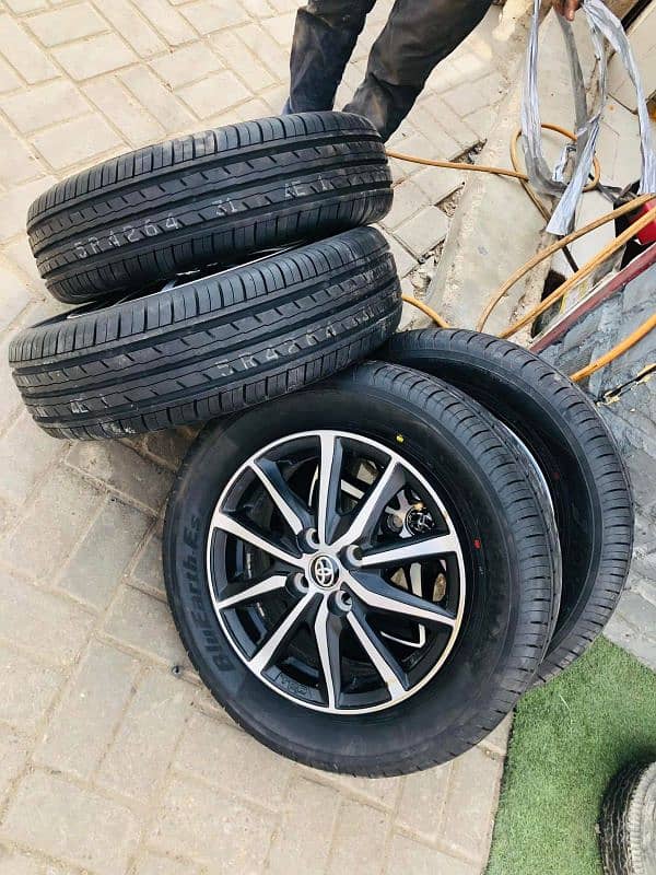 new imported and used tyres Rims fitting balancing free 8