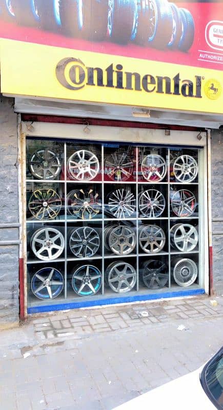 new imported and used tyres Rims fitting balancing free 16