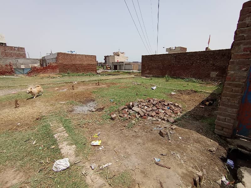 3 Marla Residential Plot Available For Sale In Habib Colony Near Shadiwal Road, City Gujrat 1