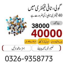 needs urgent staff goli tafi candy factory jobs available in lahore