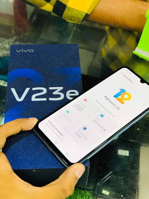 vivo v23e PTA approved 8gb Ram 128gb my wtsp/0341-68;86-453 1