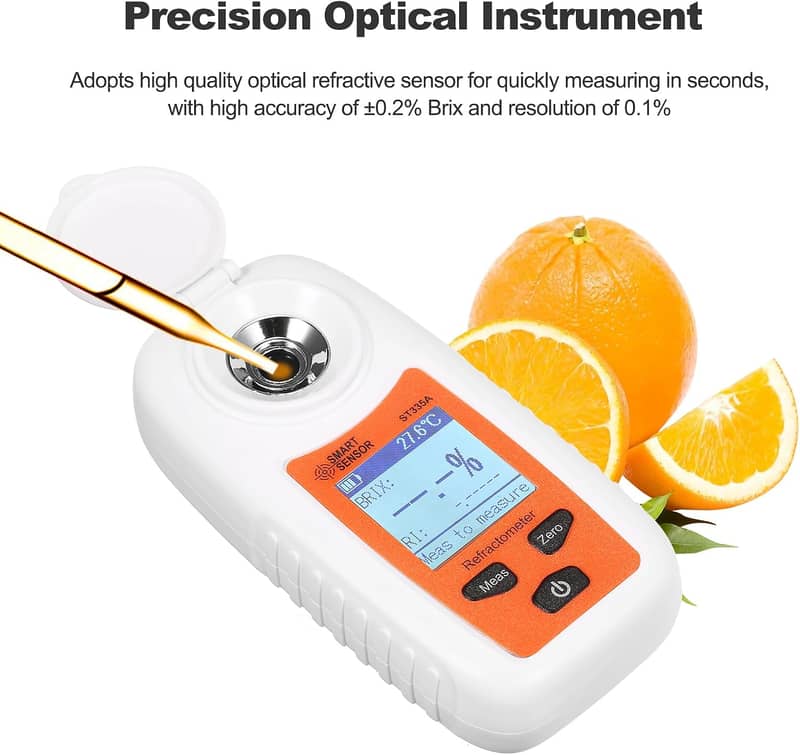 Smart Sensor ST335A Digital Portable Refractometer | Brix Meter 2