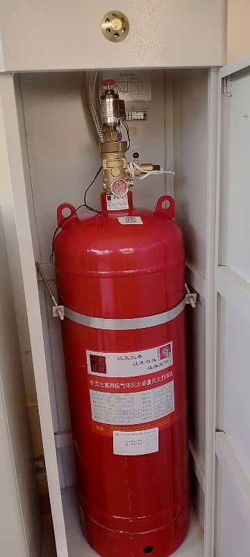 Fm 200 Fire Suppression System Refilling 0