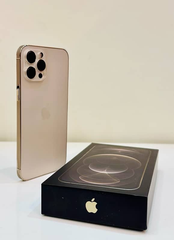 Iphone 12 Pro Max Gold 10/10 PTA Approved 0