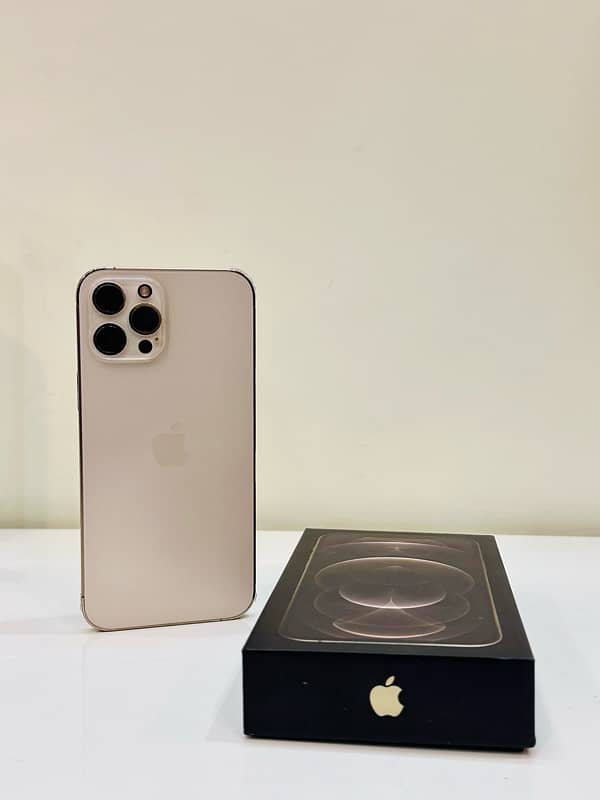 Iphone 12 Pro Max Gold 10/10 PTA Approved 2