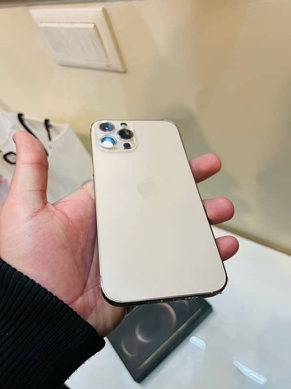 Iphone 12 Pro Max Gold 10/10 PTA Approved 7