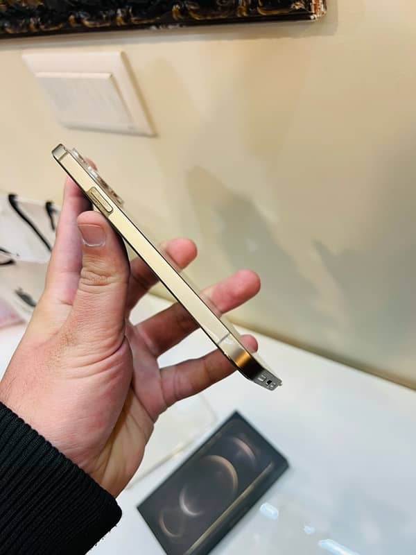 Iphone 12 Pro Max Gold 10/10 PTA Approved 12