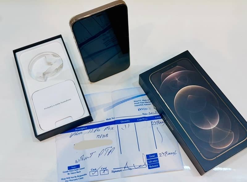 Iphone 12 Pro Max Gold 10/10 PTA Approved 1