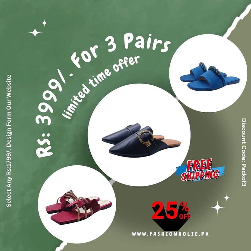 Chappals | Sandals | Banto | Rs: 3999/. For 3 Pairs With Free Delivery 4