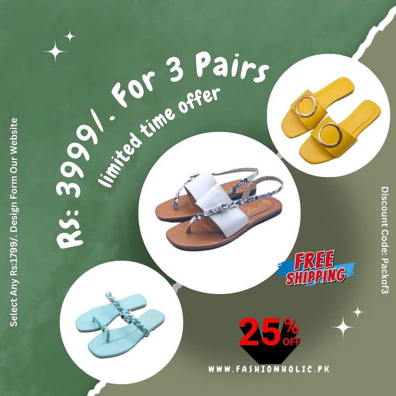 Chappals | Sandals | Banto | Rs: 3999/. For 3 Pairs With Free Delivery 10