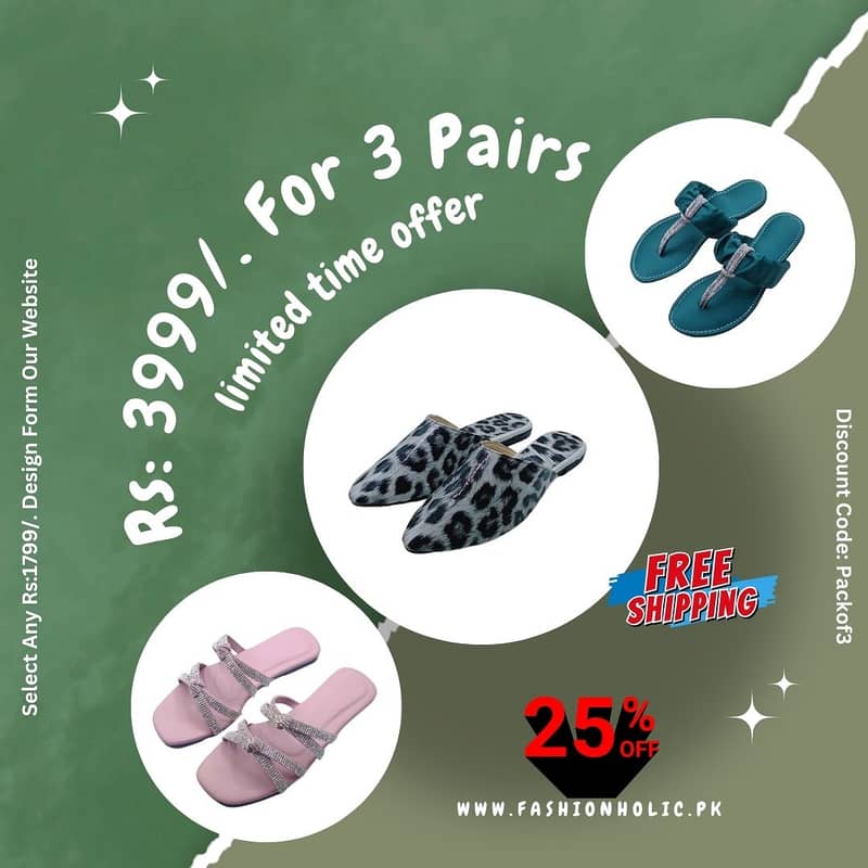 Chappals | Sandals | Banto | Rs: 3999/. For 3 Pairs With Free Delivery 15