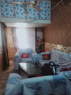 3 and 4 room portion flat for rent crossing korangi Karachi