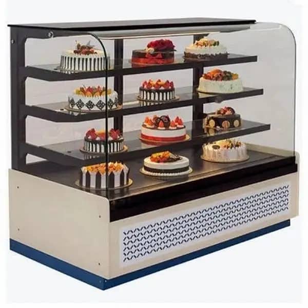 display counter / bakery counter/ cake counter /cake chillar 8