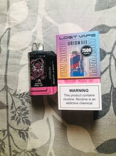 orion bar 7,500 puffs