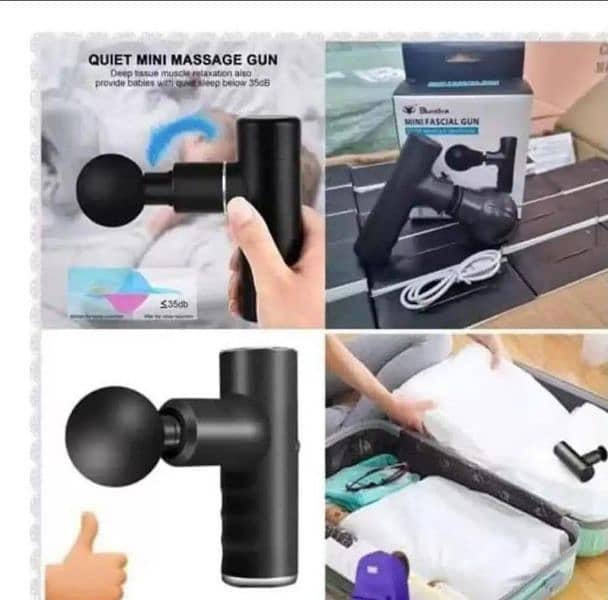 Mini Massage Gun with Smart Chip & 8 Massage Modes 2