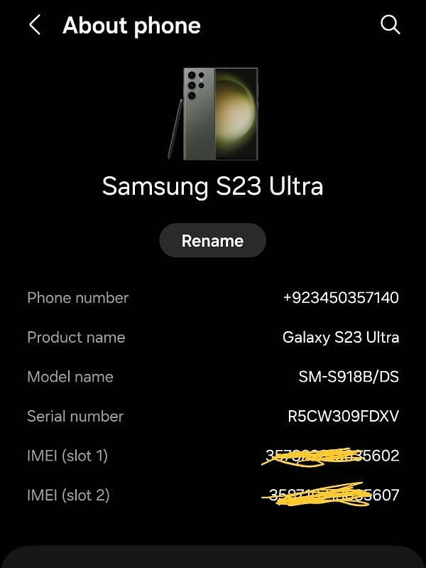 Samsung S23 Ultra 2