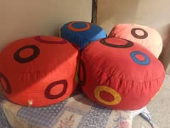 Bean Bags Sofa for Kids | Round Bean Bags Stool