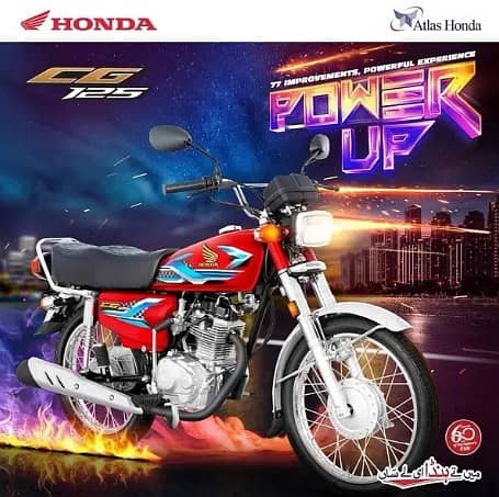 Honda CG 125 2025 bikes on easy installments 2