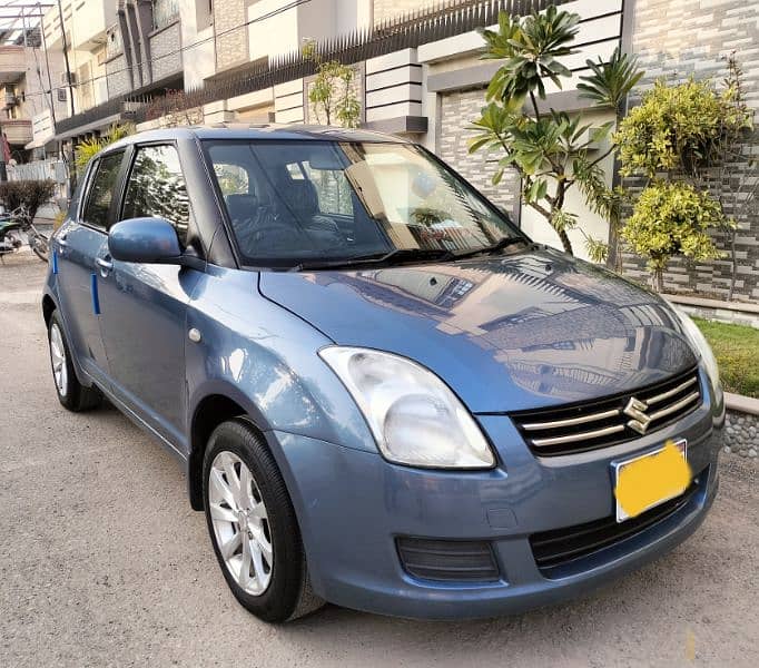 Suzuki Swift Dlx model 2011 original light blue color 3