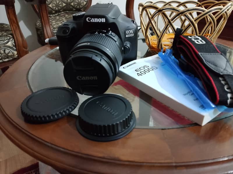 Canon 4000D DSLR 4