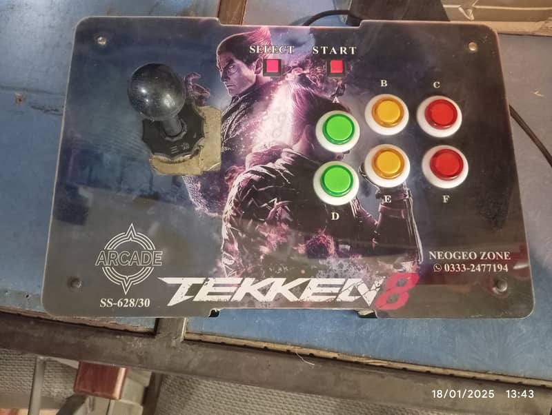 TEKKEN CONTROLLER AVAILABLE WITH JOYSTICK DEMAND 14K 2