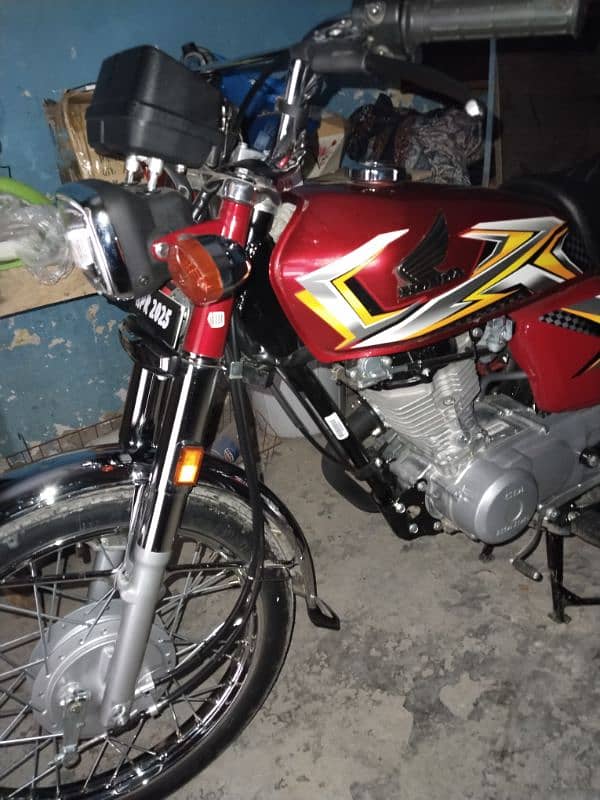 Honda 125 (2025) Red Colour 2