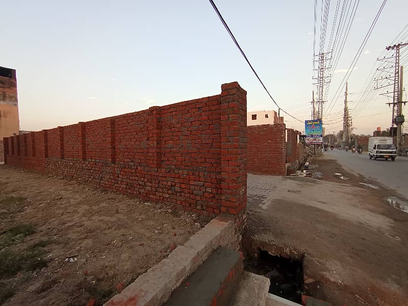 7 Marla Commercial plot Available for sale Opposite Pak Fan University Road , City Gujrat 2