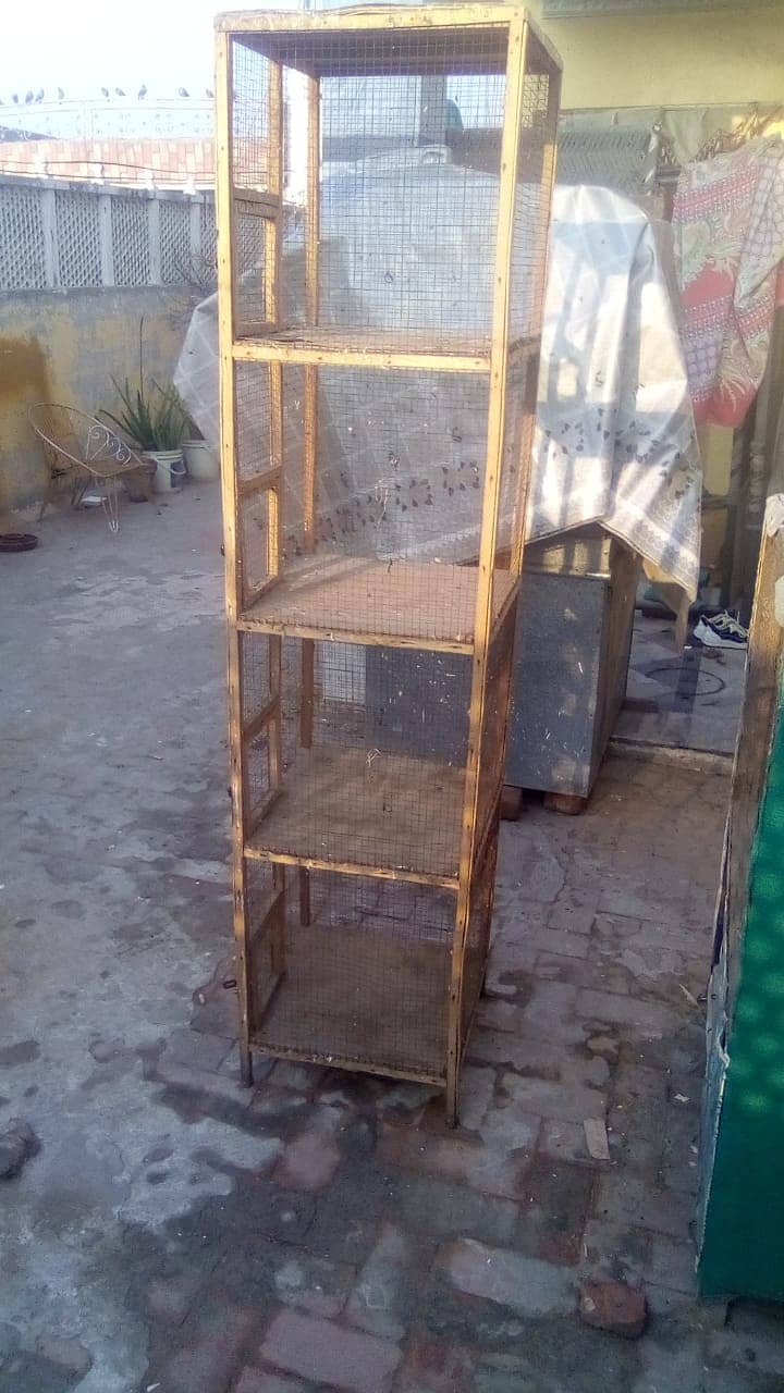 Sturdy and Spacious Cage for [Purpose: Birds/Pets/Small Animals] 2