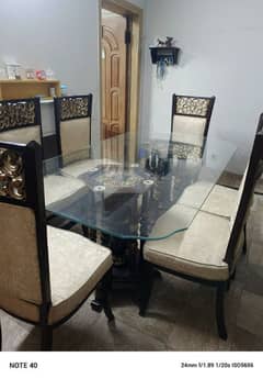 6 seater dining table