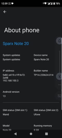 Sparx note 20