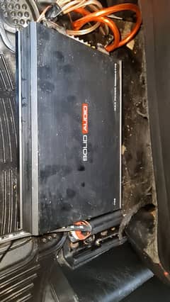 JBL original Wooferbox with 4000 Watt kilopad.