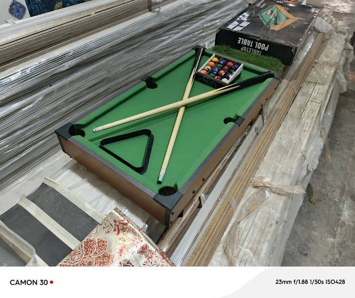 Snooker table 1