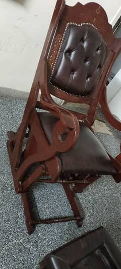 Rocking chair with Leg rest