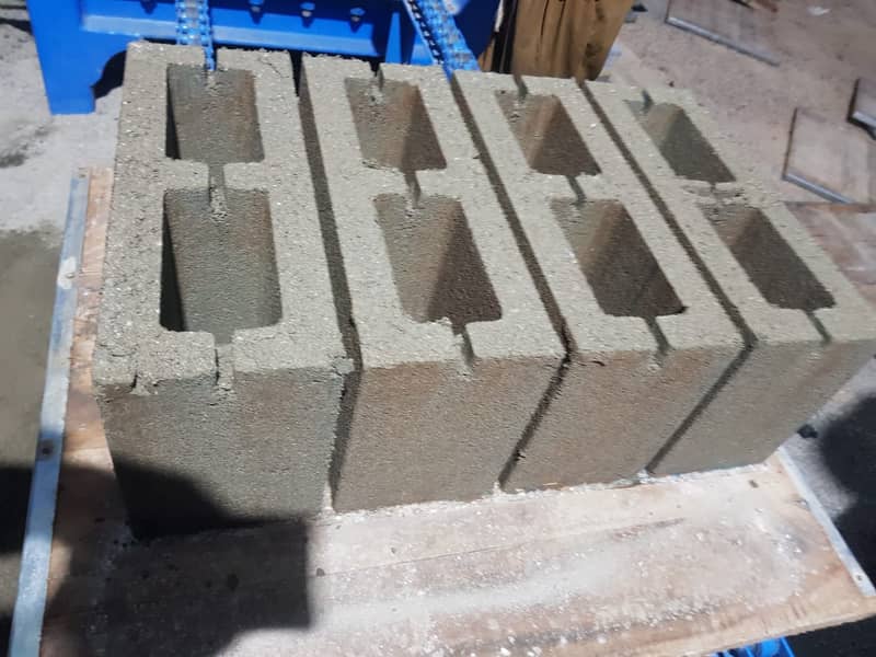 Hollow Block Solid Block concrete paver ties and mud blocks plant 1