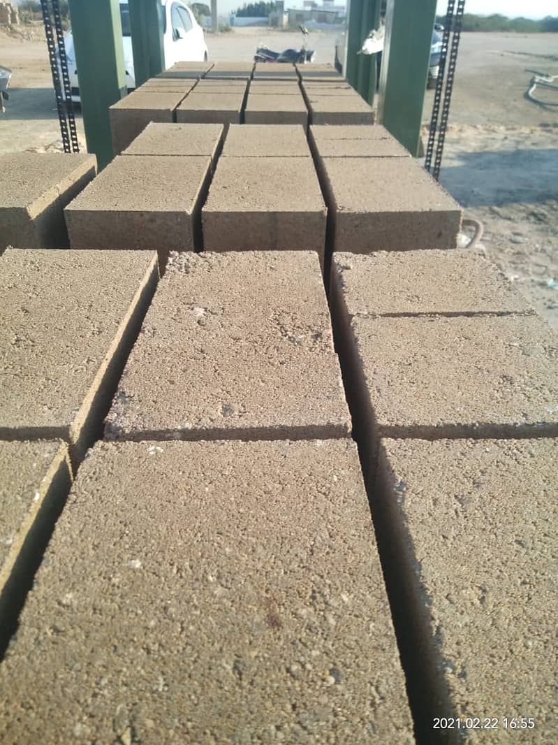 Hollow Block Solid Block concrete paver ties and mud blocks plant 7