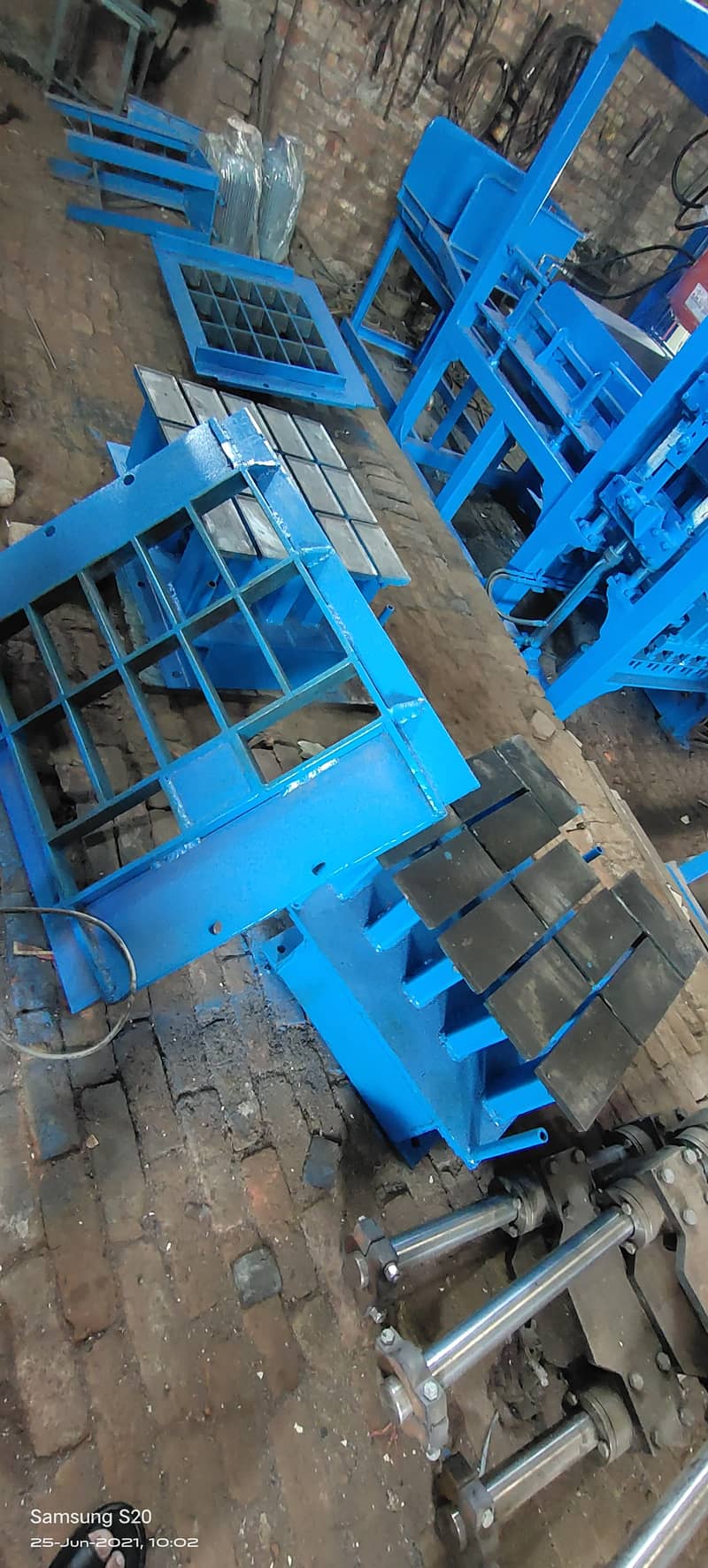 Hollow Block Solid Block concrete paver ties and mud blocks plant 10