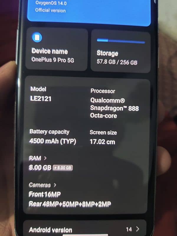 OnePlus 9 pro all ok phone. . . 2